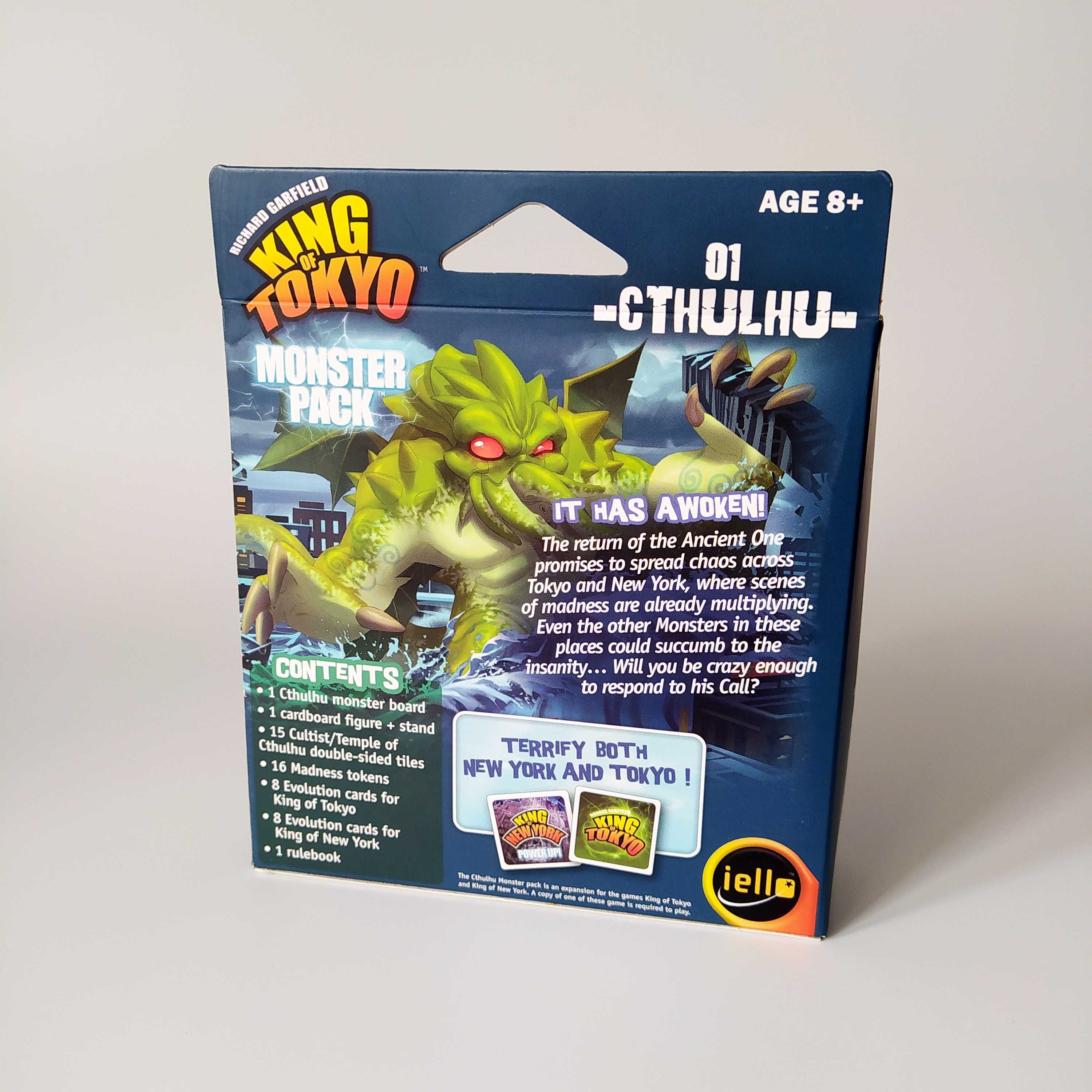 Jogo de Tabuleiro King of Tokyo e Expansões