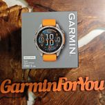 Garmin fenix 8 AMOLED (47 мм) Sapphire титан помаранчевий 010-02904-11