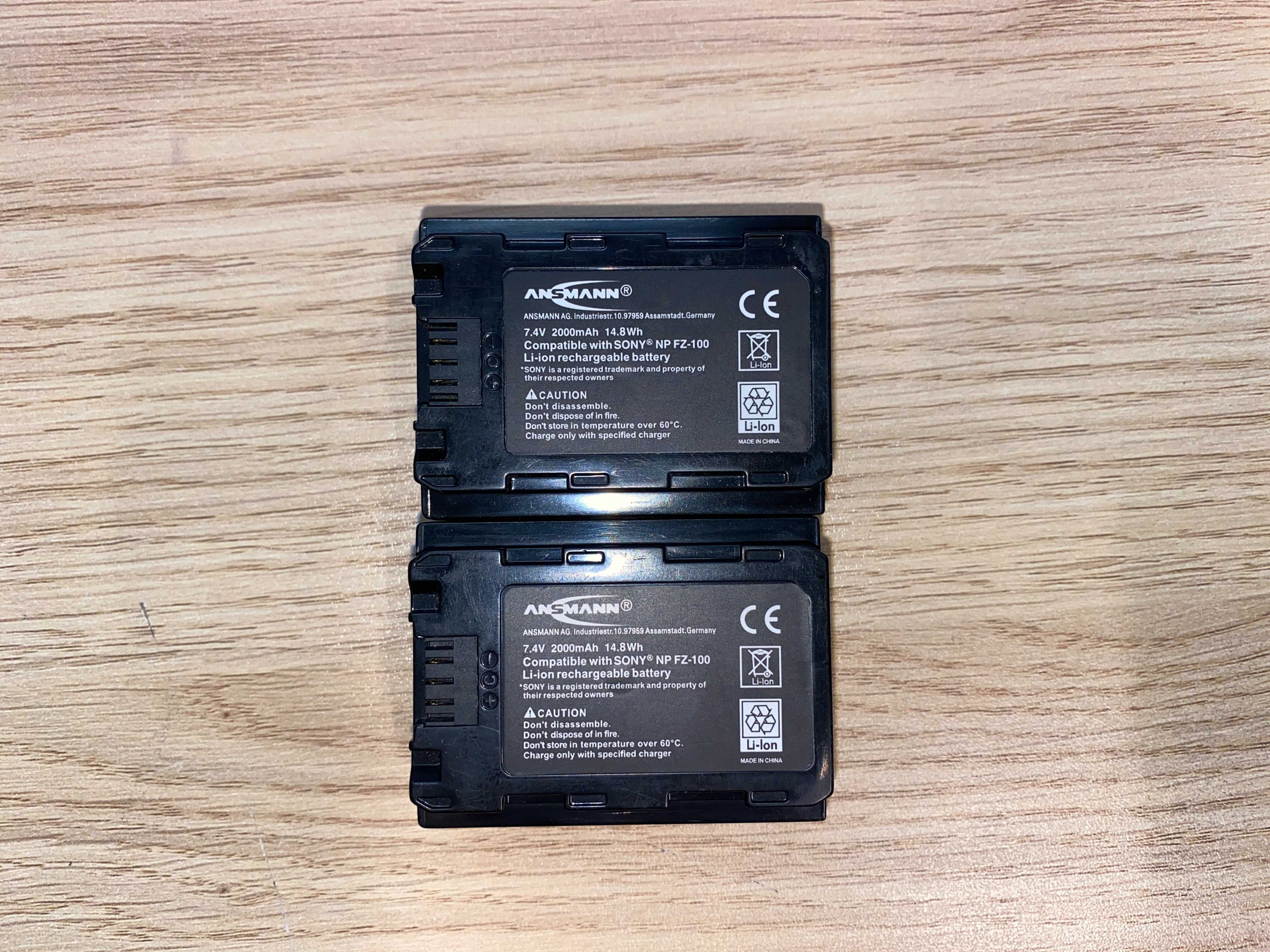 Baterias Ansmann A-Sony Np Fz-100 para Sony A7sIII, 7 III, 7R III, 9
