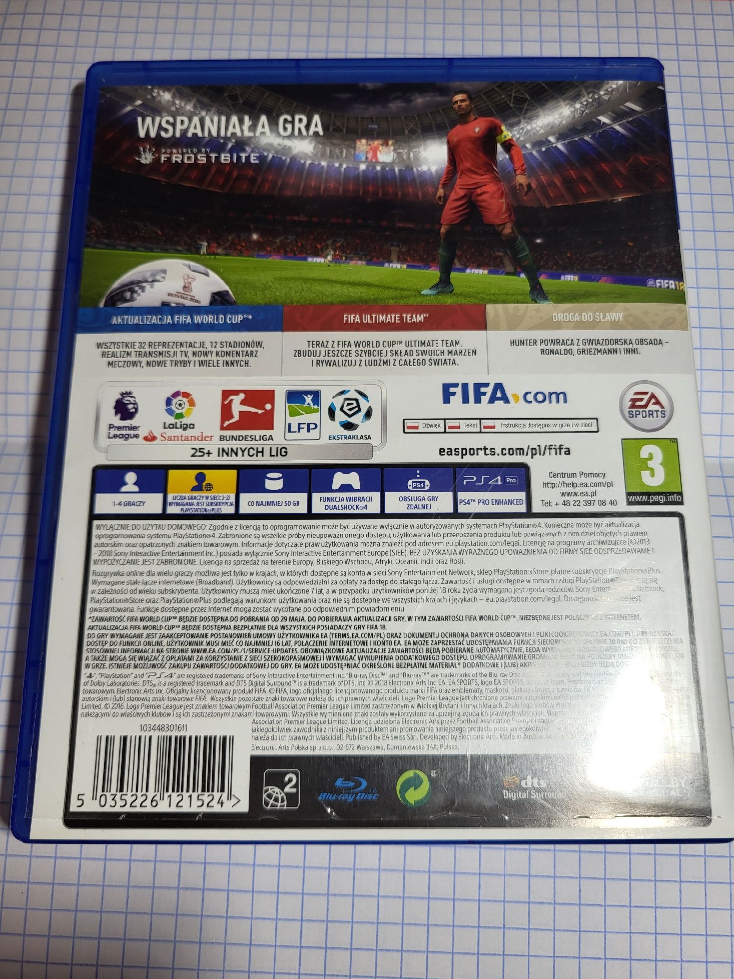 EA Fifa 18 na PS4