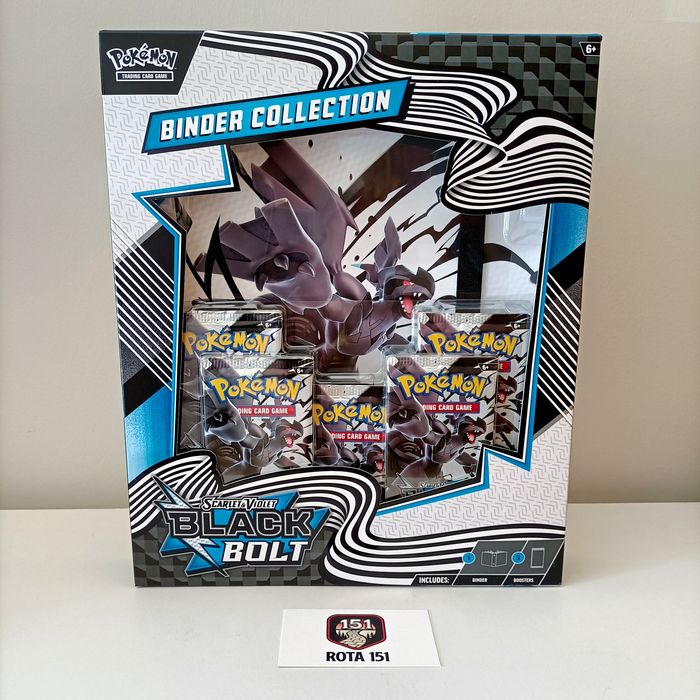 Pokémon TCG Black Bolt Binder Collection