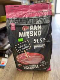 Pan Mięsko karma z cielęcina z przepiórką dla szczeniąt 3kg