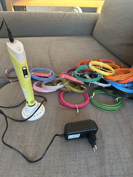 Długopis 3d z zapasam filamentu 38 rolek Okazja