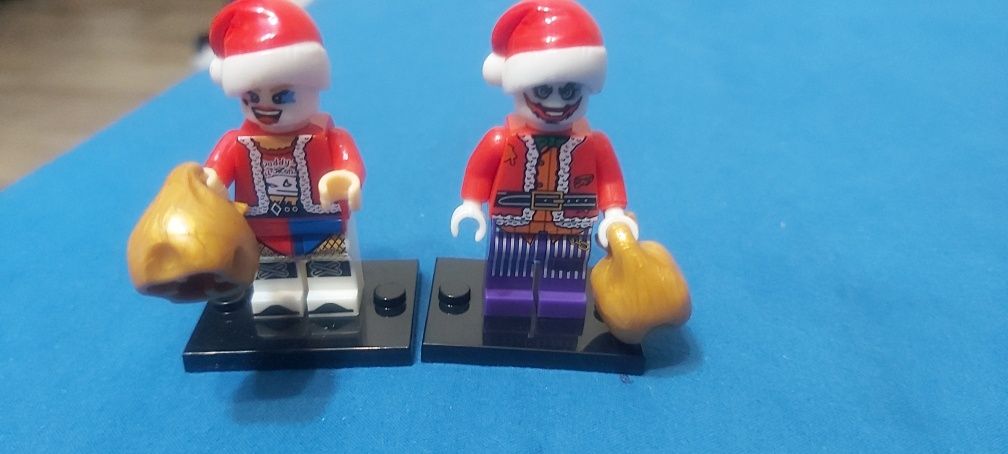 Klocki figurki świąteczne dc harley quinn i joker  kom.z lego