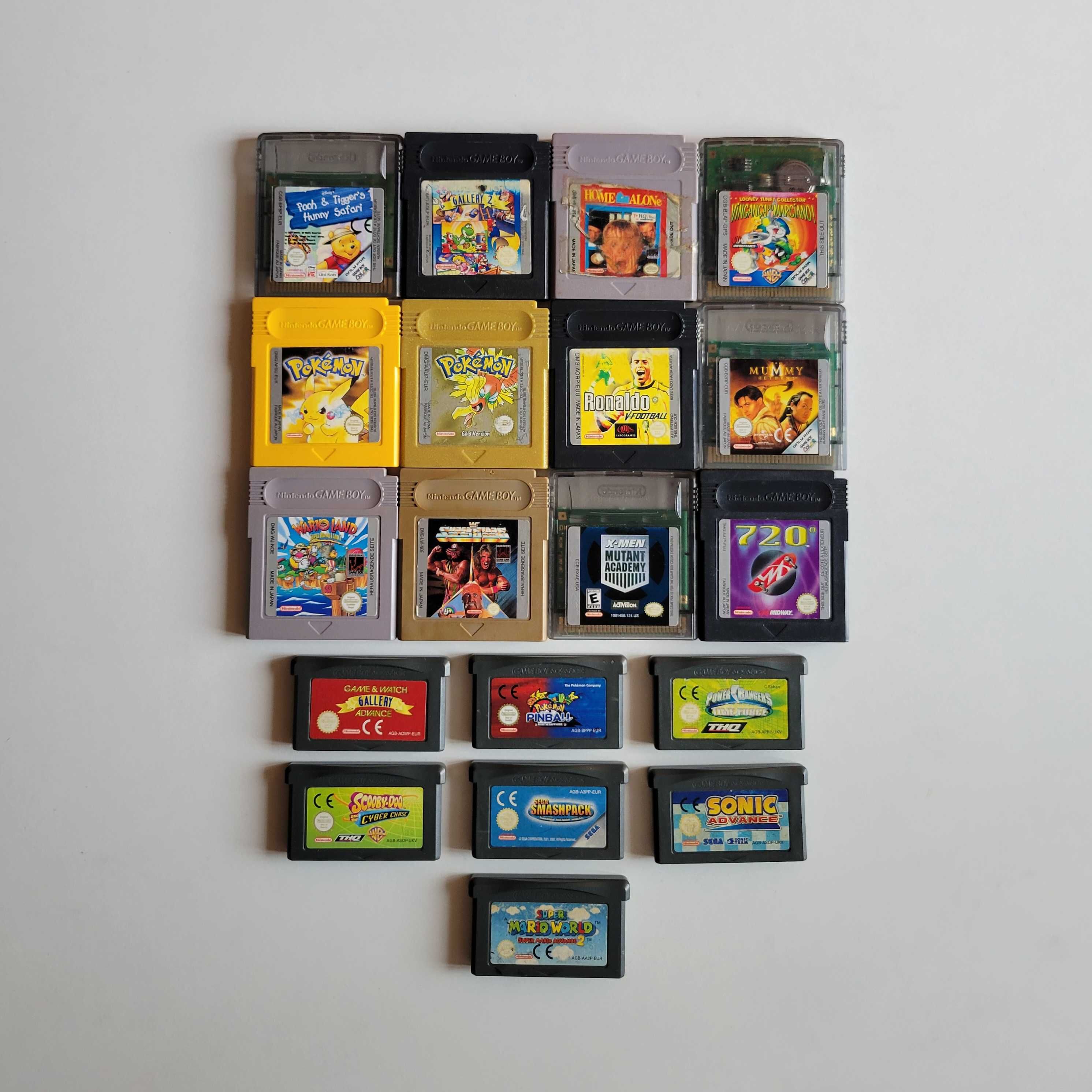 Jogos GAME BOY originais e a gravar - DESDE 3€