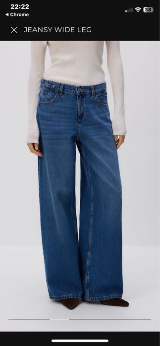 Spodnie widge leg Reserved