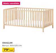 Cama bebe IKEA + Colchão