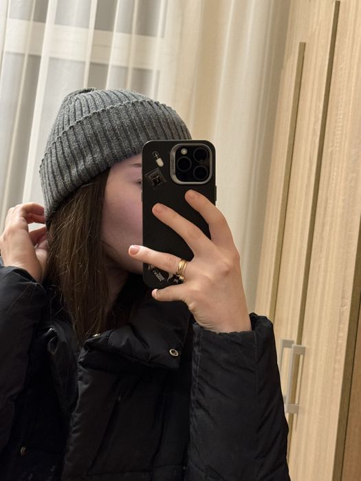 Шапка Cher17, сіра, жіноча