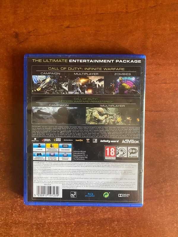 Call Of Duty Infinite Warfare + Modern Warfare Remastered para PS4