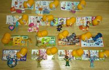Kinder niespodzianka Barbie, Pets2, Turtles, Natoons, Hot wheels, Hipp