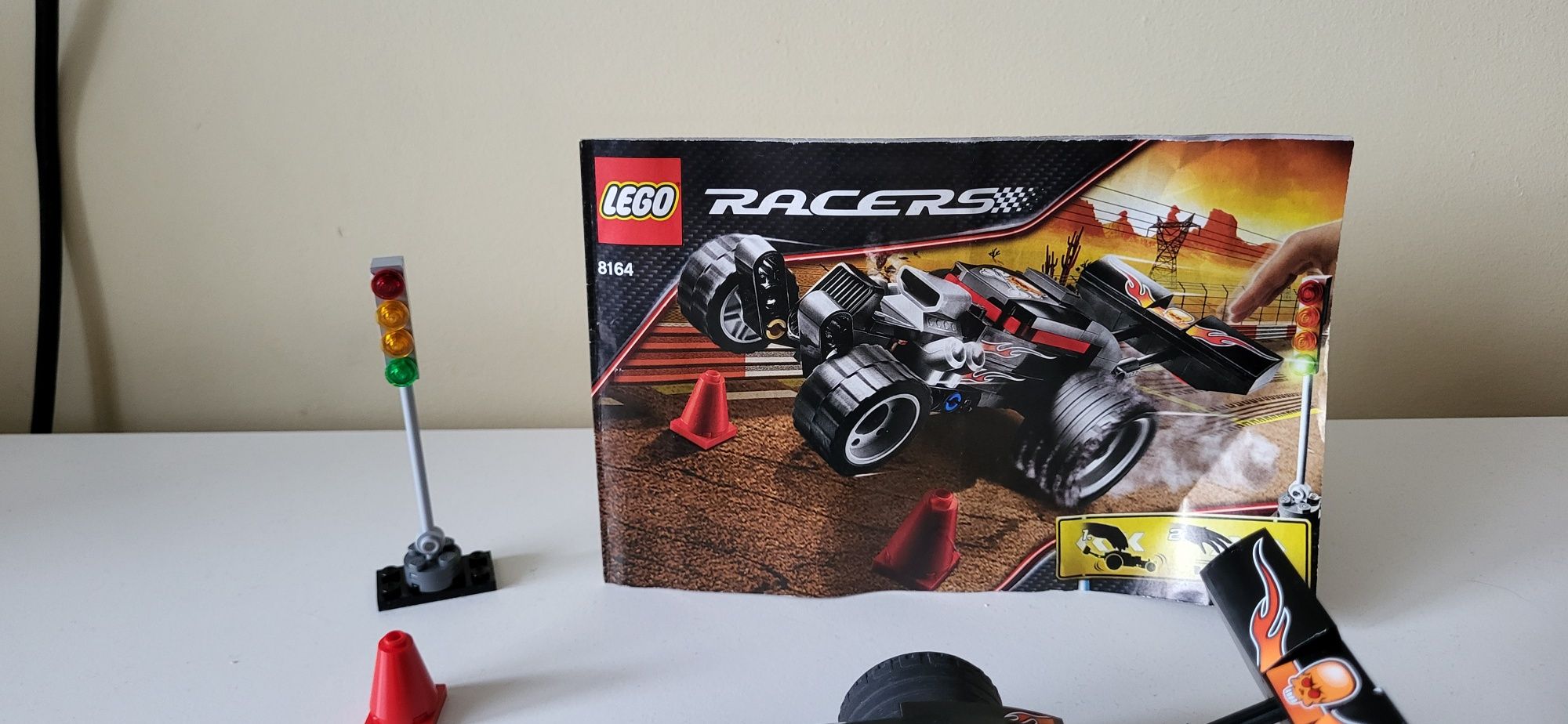 Lego Racers 8164 Extreme Wheelie zestaw kompletny używany