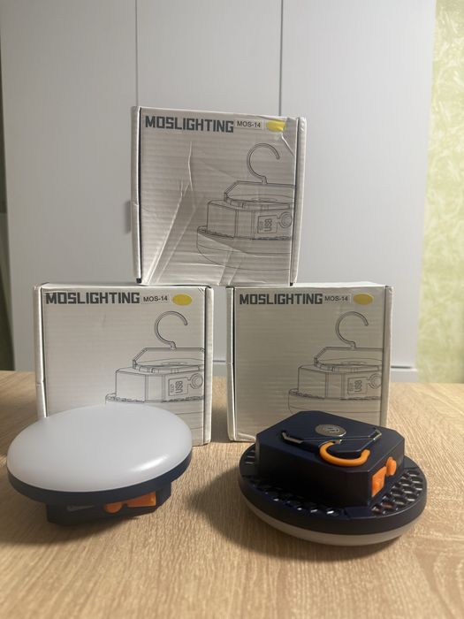 Лампа для кемпінга Moslighting 9900 mah теплий колір