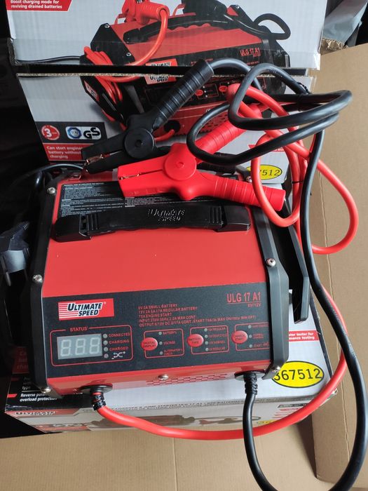 Mannesmann Пуско зарядне 5 в 1 повербанк компресор на 12 В для авто.