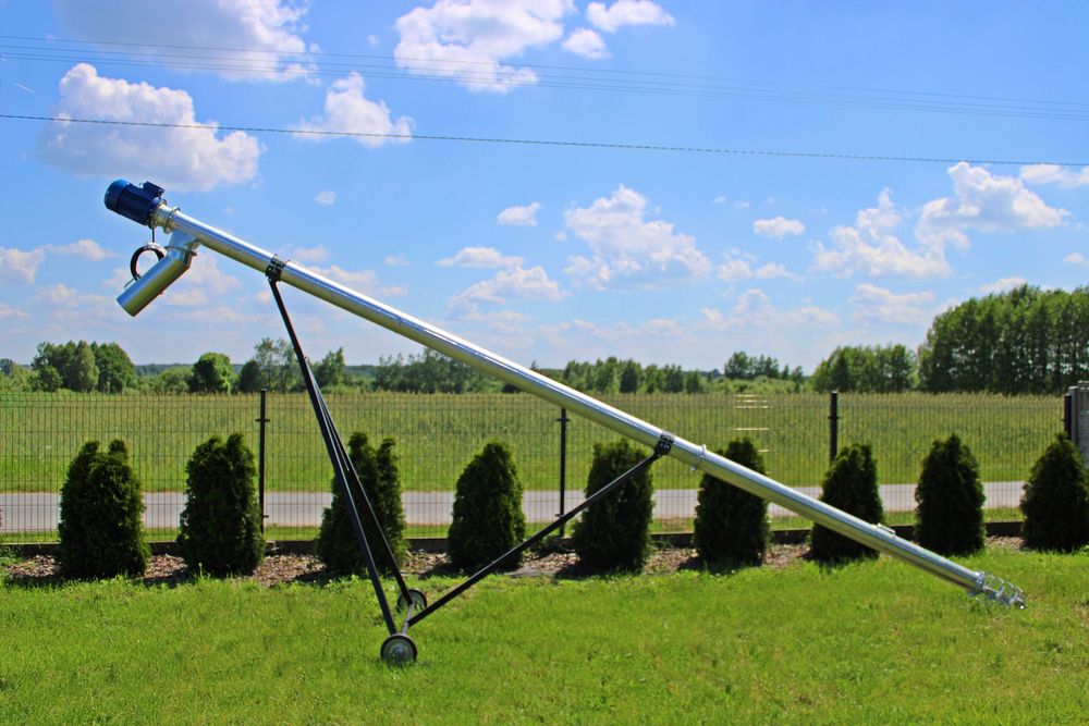 OCYNK Żmijka do zboża FI 125 20t/h Podajnik ślimakowy KUL-MET Reduktor