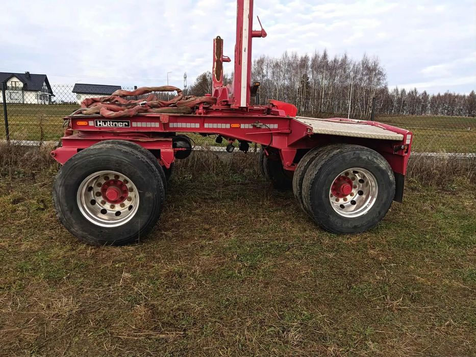 Huttner  Przyczepa dłużycowa, wózek, Huttner 2009 – bardzo mocna.