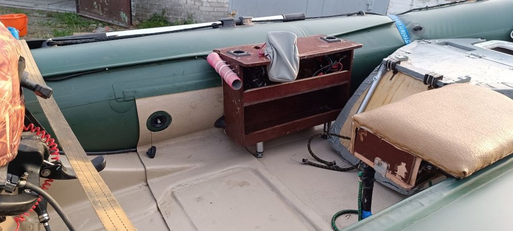 Лодка РИБ Навигатор 360 с лафетом