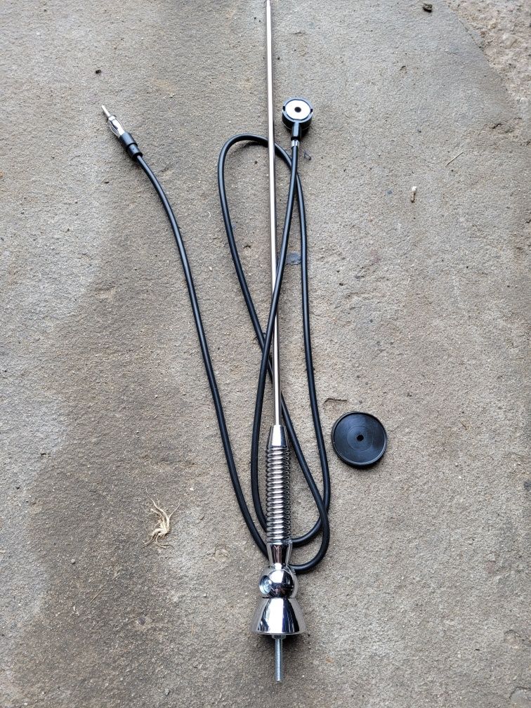 Antena chrom fiat 125p polonez 126p