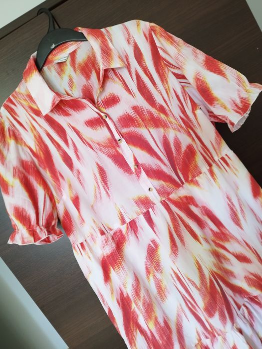Sukienka koszulowa oversize na rm 50,52