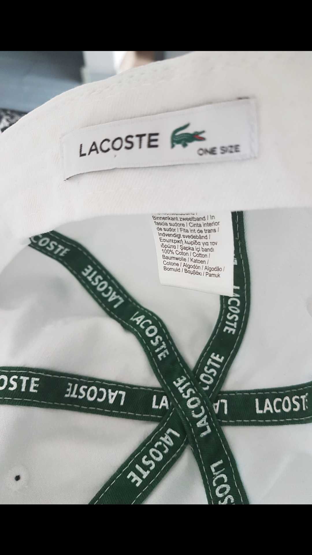 Czapka męska Lacoste