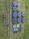 Sprzęt siłowy 105kg obciążenia