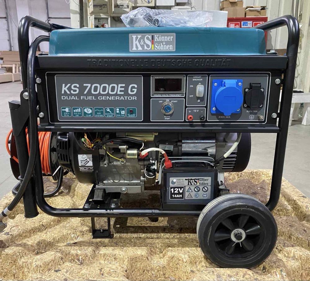 Газобензиновий генератор KS 7000E G