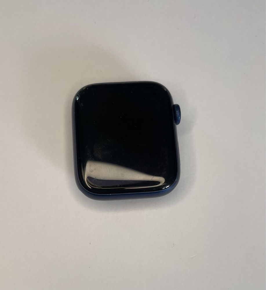 Apple Watch 6 Blue Aluminium Case 44mm 2 paski