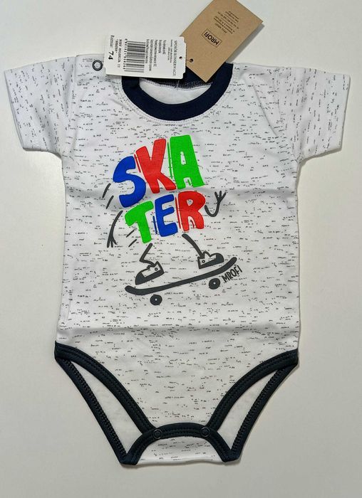 Body MROFI krótki rękaw -SKATER rozmiar 74 cm