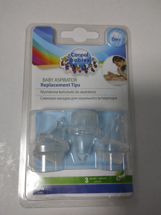 Końcówki do aspirator a Canpol babies 3 szt nowe