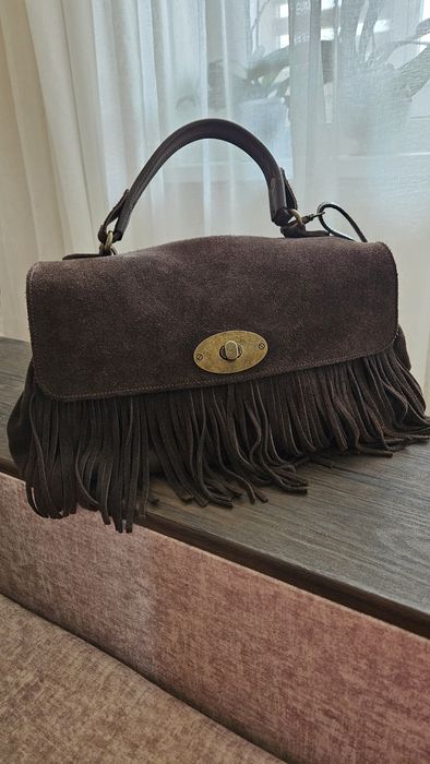 Продам сумку з натуральної замші