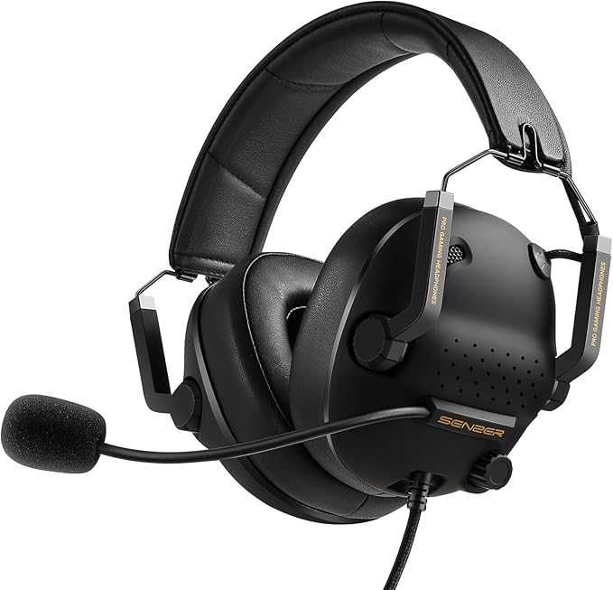 SENZER SG500 Gaming Headset, Słuchawki z mikrofonem i redukcją szumów