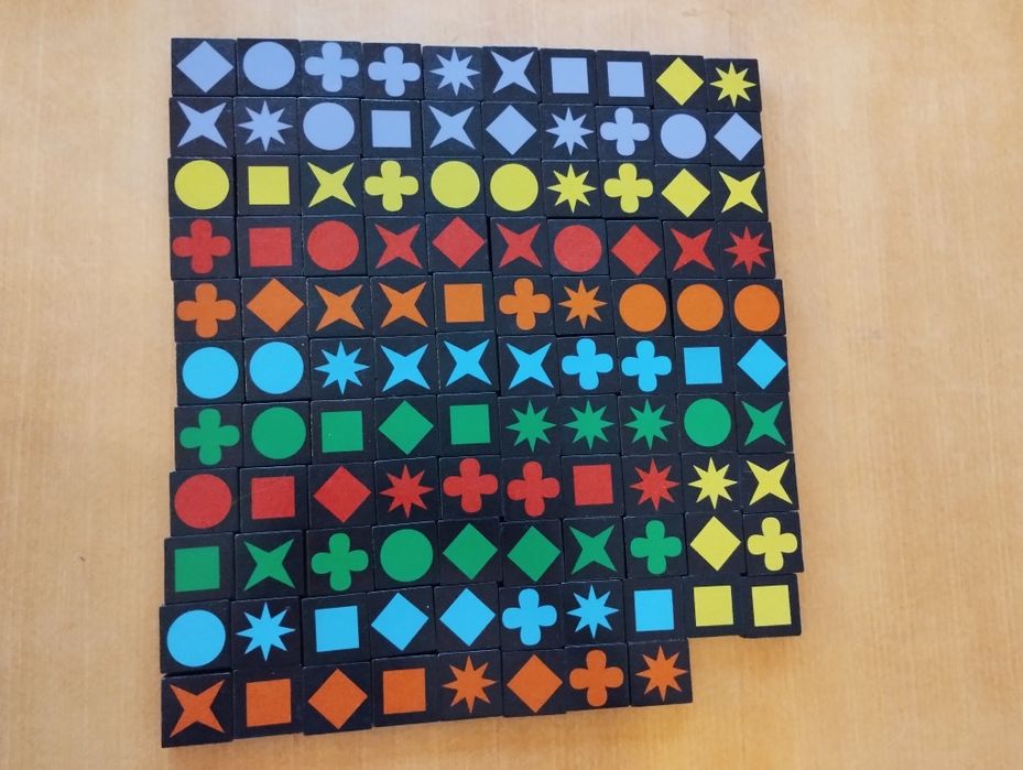 Gra Qwirkle drewniana