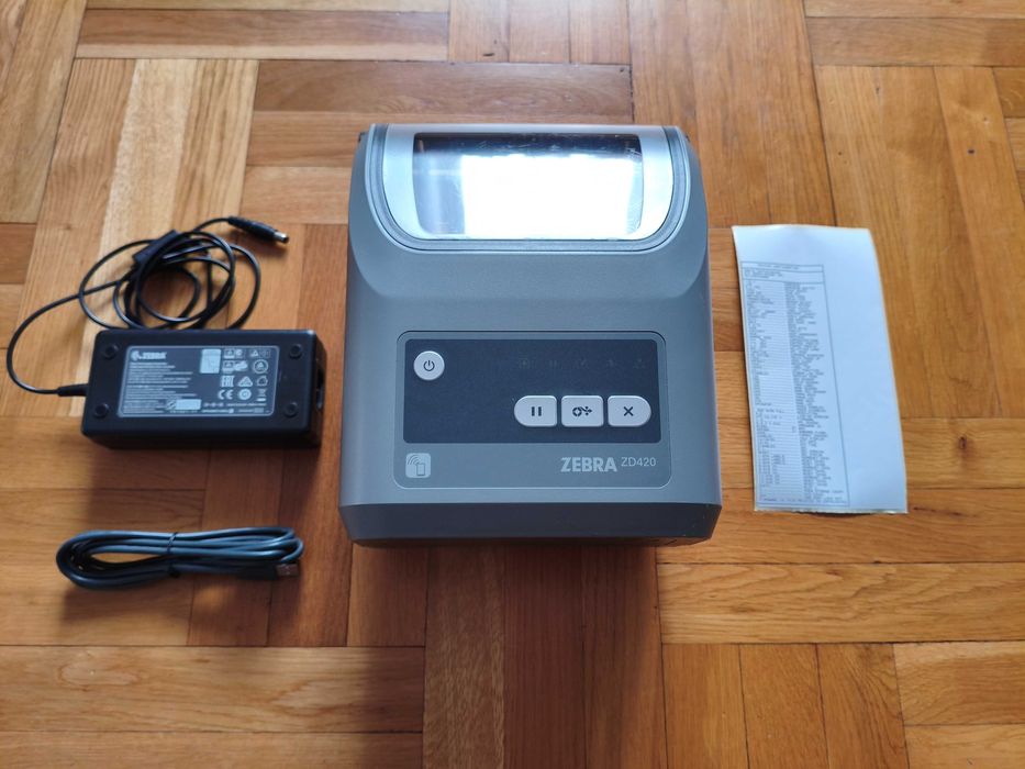 Drukarka Kurierska Termiczna Termotransferowa Zebra ZD420 Bluetooth