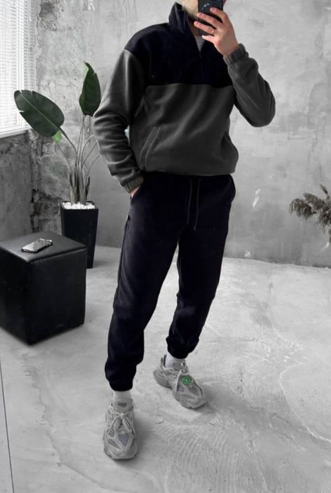 Чоловічий зимовий  костюм теплий полар фліс