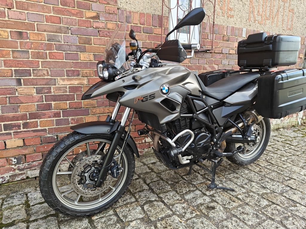 BMW F800GS F800 GS F700GS .2013r. ABS // ESA // 3x kufer