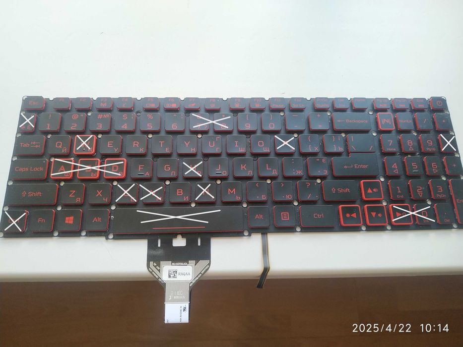 Клавіша клавіатура поштучно Acer Nitro 5 та Asus K570