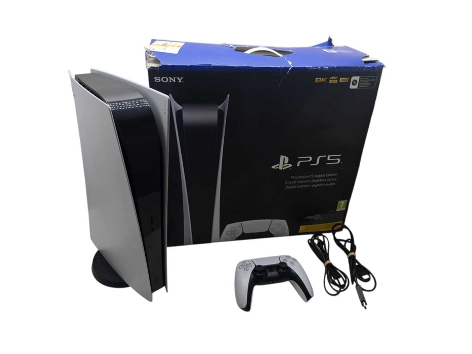 Konsola Sony PS5 PlayStation 5 Digital Edition  CFI-1016B - zestaw