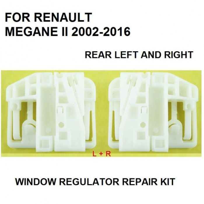 Clips reparação elevador dos vidros traseiro Renault Megane 2
