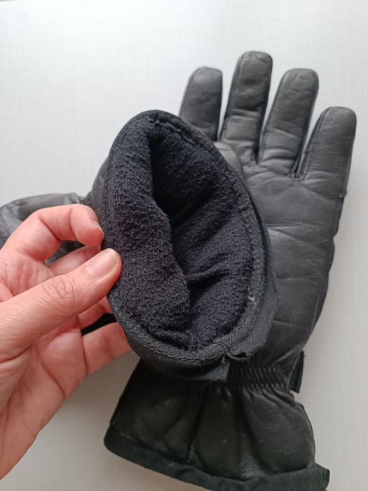 Мотоперчатки кожаные Thinsulatе
