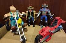 Figuras Moto Ratos de Marte
