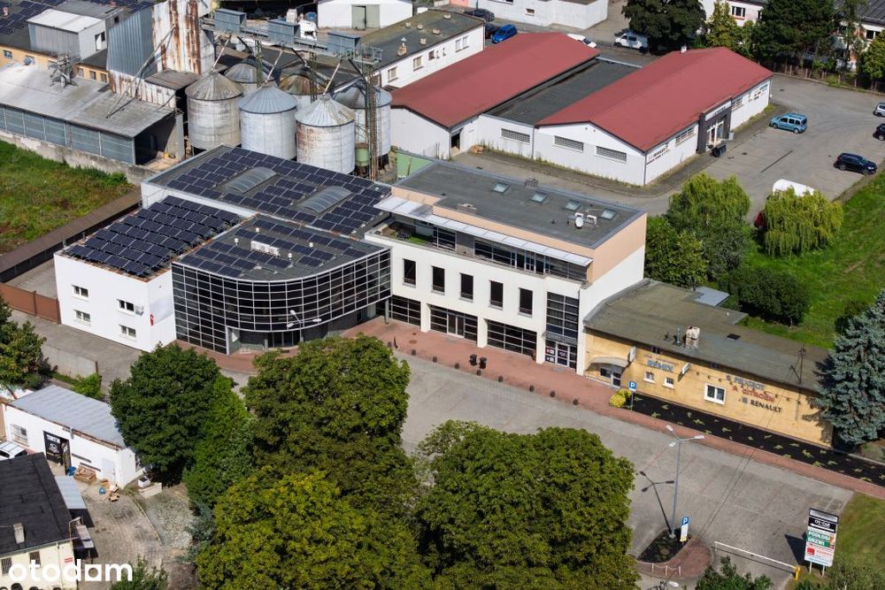 Lokal handlowo-magazynowy 865 m² w centrum – plac manewrowy + parking