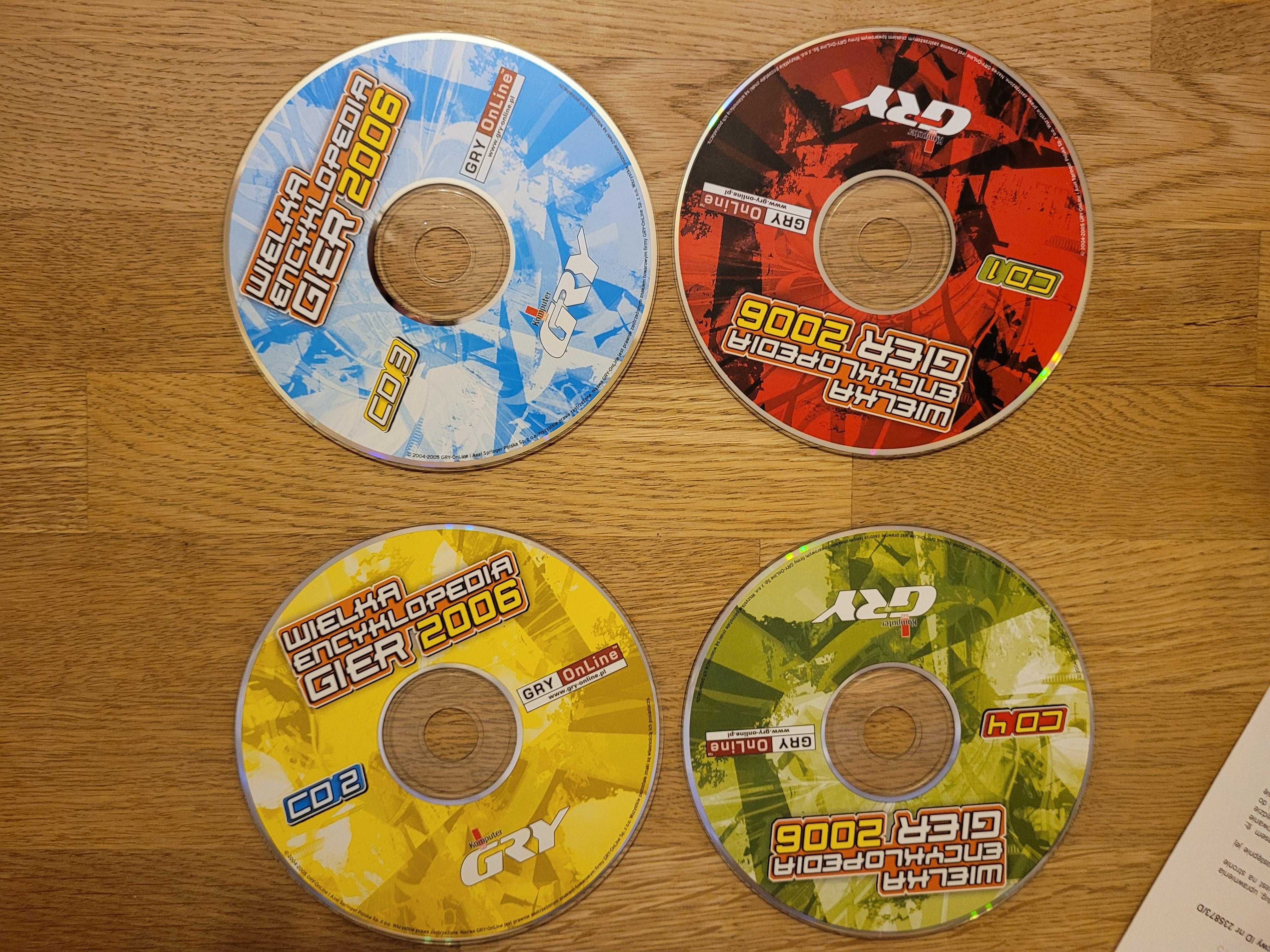 Wielka Encyklopedia Gier 2006 4CD