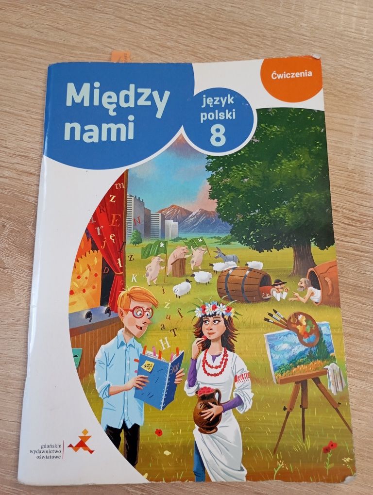 Ćwiczenia do języka polskiego Między nami klasa 8