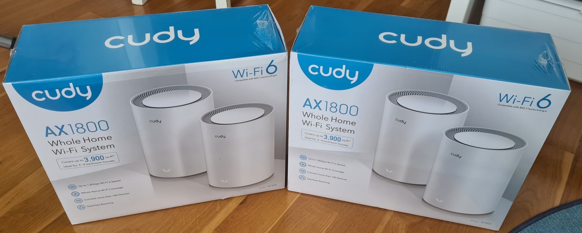 Cudy M1800 AX1800 MESH Wi-Fi 6 - LEPSZY niż DECO