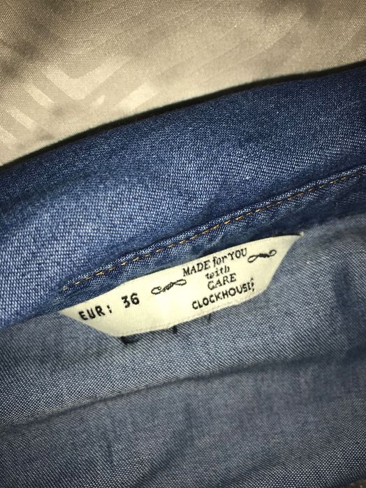 Koszula jeansowa clockhouse s