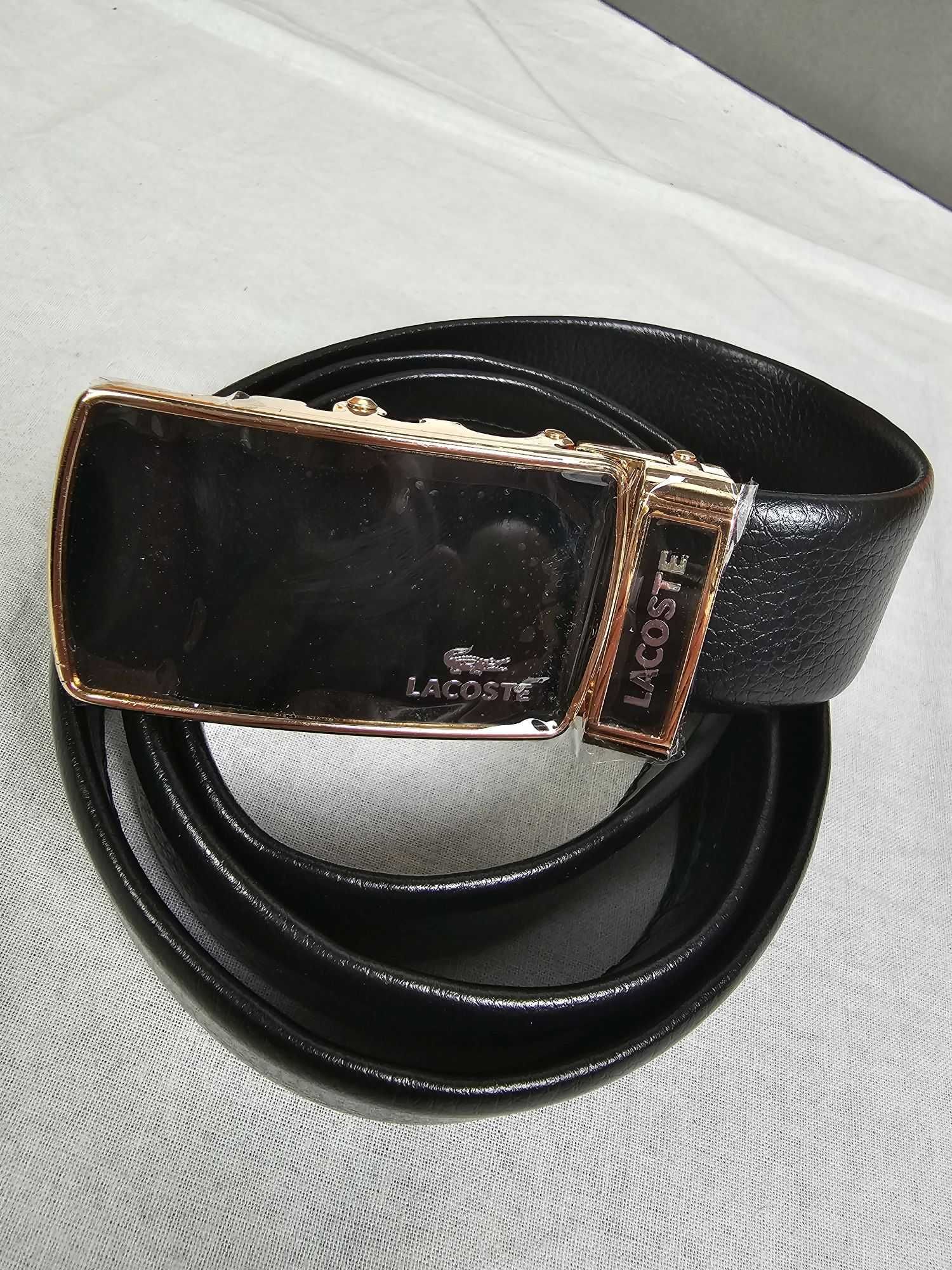 Paski męskie pasek klamra Lacoste Audi Louis Vuitton