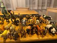 Unikatowy zestaw figurek zwierząt z szafy Kajtka, Schleich