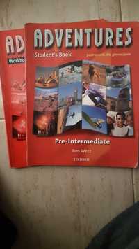 Podręcznik i ćwiczenia, adventures, pre-intermediate, oxford