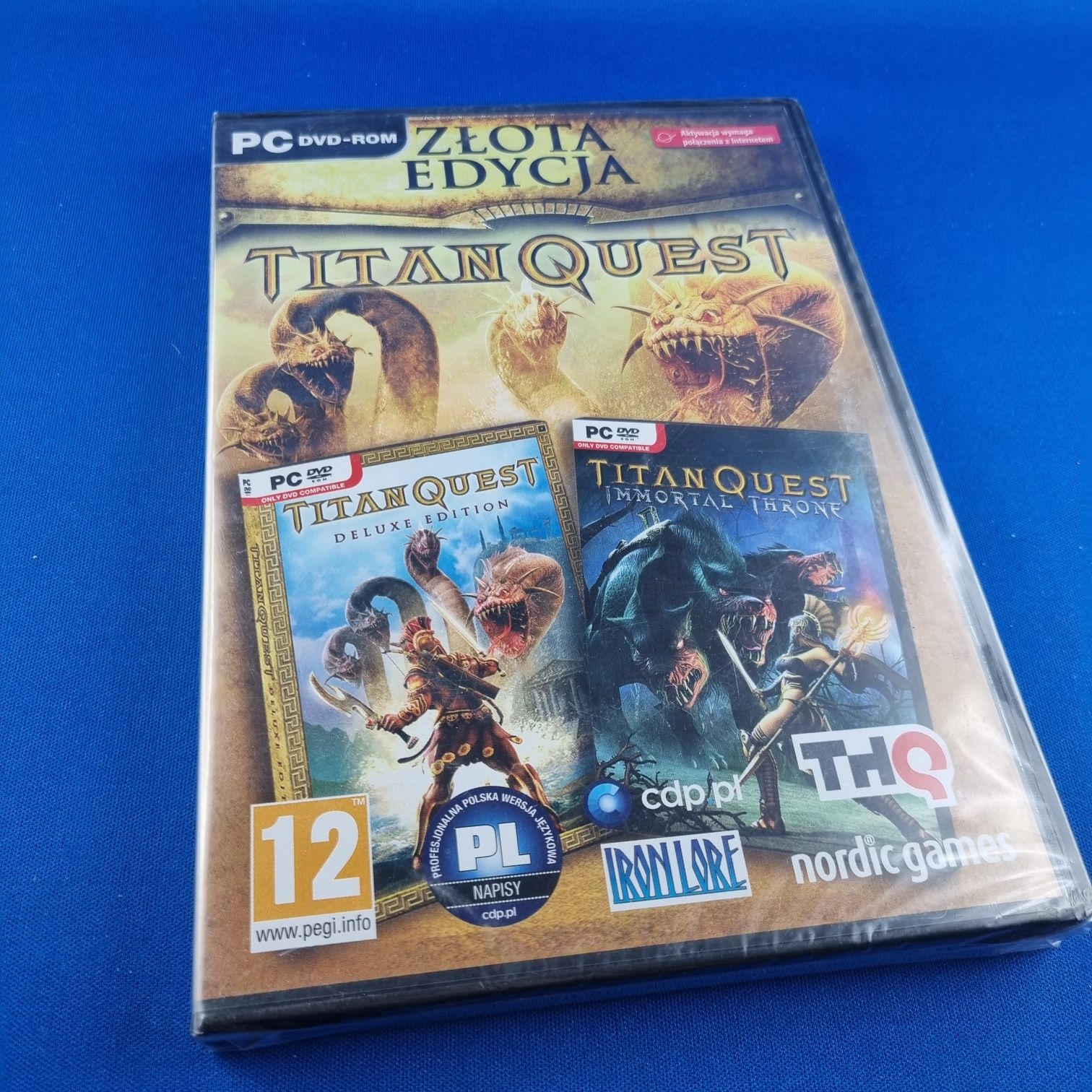 Titan Quest Zlota edycja PC Folia