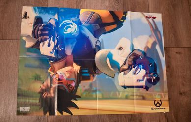 Duży Plakat dwustronny - CD Action - Overwatch / Mirror