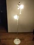 Lampa stojąca biała 160 cm